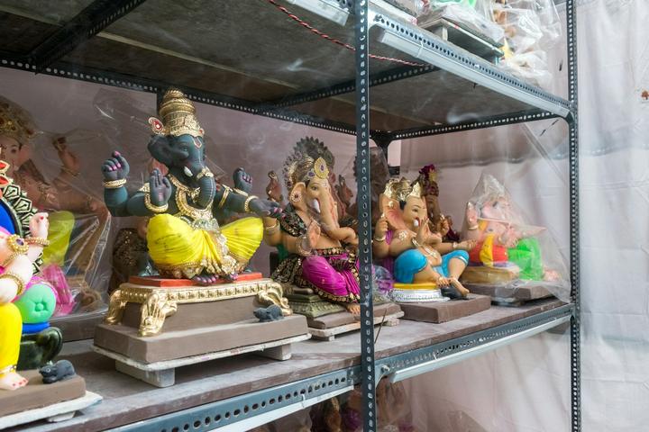 Eco-friendly Ganesha Idol Making