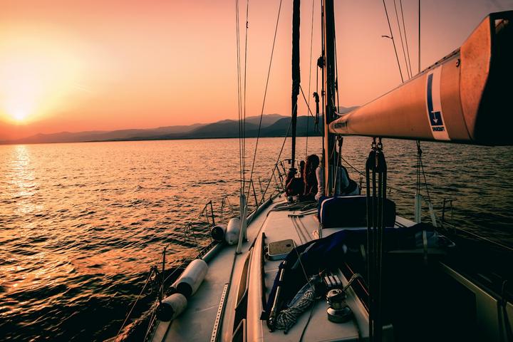 Sunset Sailing on the Arabian Sea